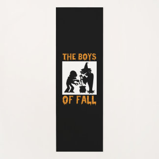 Halloween The Boys Of Fall Birthday Yoga Mat