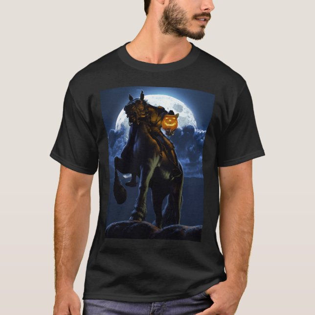 Halloween - The Headless Horseman & Logo Tshirt (Front)
