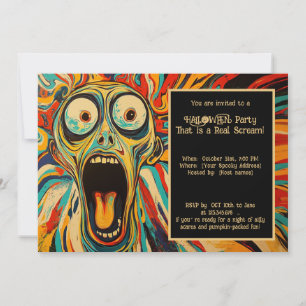 Halloween The Scream-o-Ween Invitation
