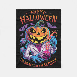 Halloween The Secret’s In The Science Teacher Scie Fleece Blanket