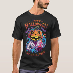 Halloween The Secret’s In The Science Teacher Scie T-Shirt