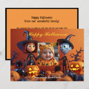 Halloween The Spooky Snap-O-Lantern Card
