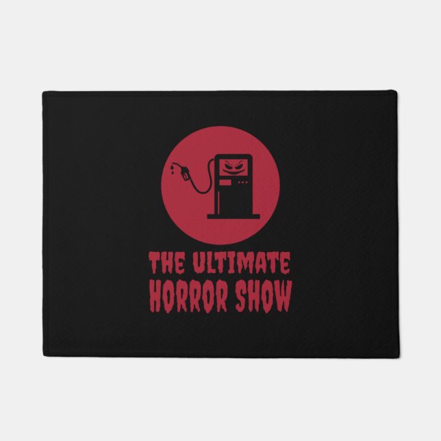 Halloween -The Ultimate Horror Show at Gas Station Doormat (Front)