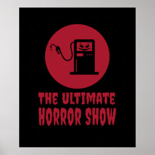 Halloween -The Ultimate Horror Show at Gas Station Poster