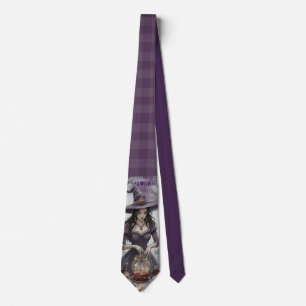 Halloween, The Witch's Midnight Brew Neck Tie