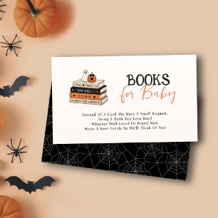 Halloween Theme A Little Boo Books for Baby Enclosure Card
