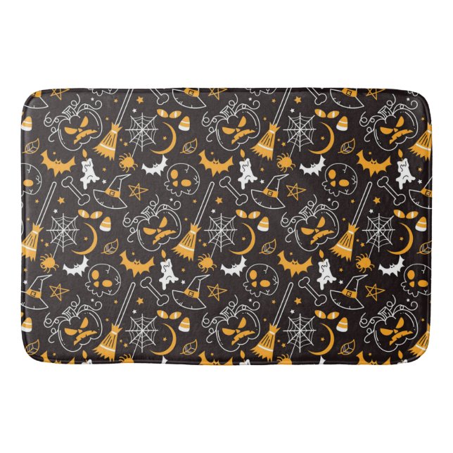 Halloween Theme Bath Mat (Front)