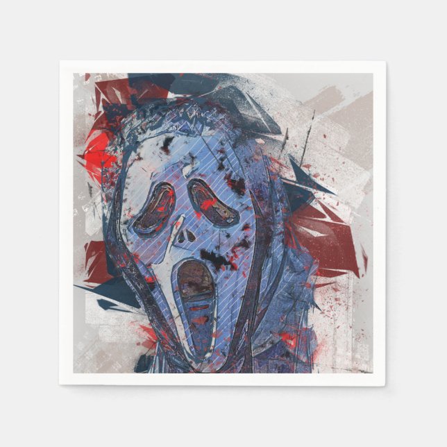 Halloween Theme Ghost Napkin (Front)