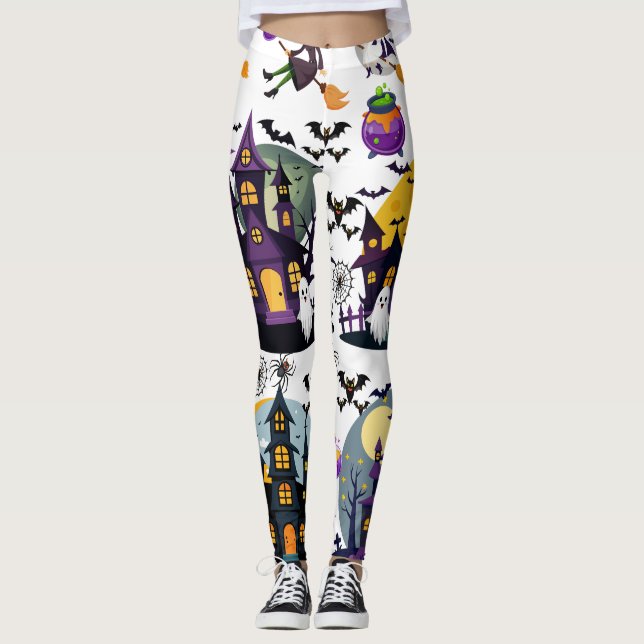 Halloween theme leggings (Front)
