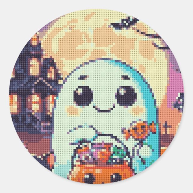 Halloween Theme Stickers  (Front)