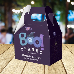 Halloween Themed Baby Shower Cute Party Favour Box