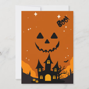 Halloween Themed Baby Shower Invite