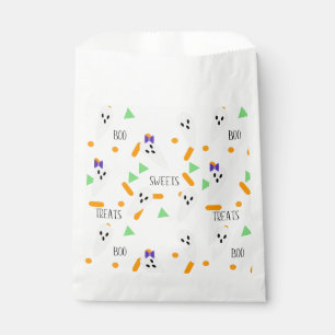 Halloween Themed Confetti Sprinkles Ghost Favour Bag