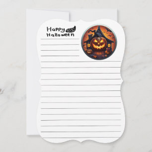 Halloween-themed Flat Card