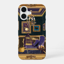 Halloween Themed Luxurious Baroque Boudoir iPhone