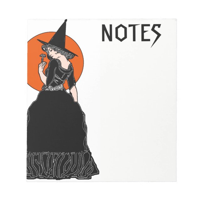 Halloween themed note pads (Front)