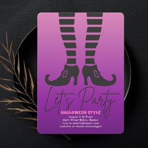 Halloween Themed Party Invitation