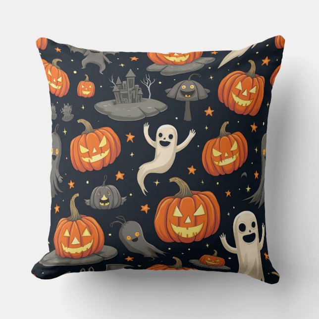 Halloween-themed pillow. cushion (Front)