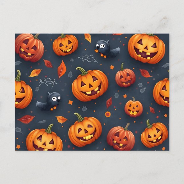 Halloween-themed Post Card (Front)