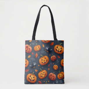 Halloween-themed Shoulder Tote Bag