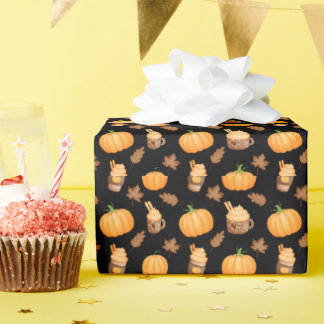Halloween themed  wrapping paper