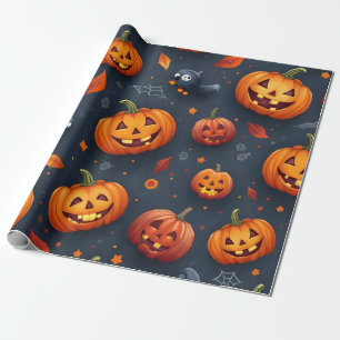 Halloween-themed Wrapping Paper