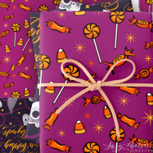 Halloween Themed Wrapping Sheets