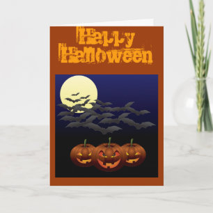 Halloween third Greeting Card