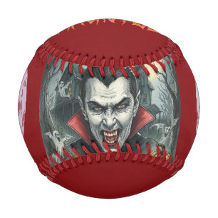 Halloween, Thirsty Vampire  Baseball