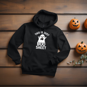 Halloween This Is Just Boo Sheet, Funny Ghost Hoodie