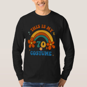Halloween This is My 70s Costume Gifts Funny Groov T-Shirt