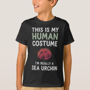 Halloween This Is My Human Costume I'm Really A Se T-Shirt
