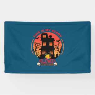 Halloween This Is My Scary Helloween Costume Banner