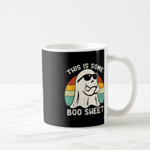 Halloween This is Some Boo Sheet Coffee Mug