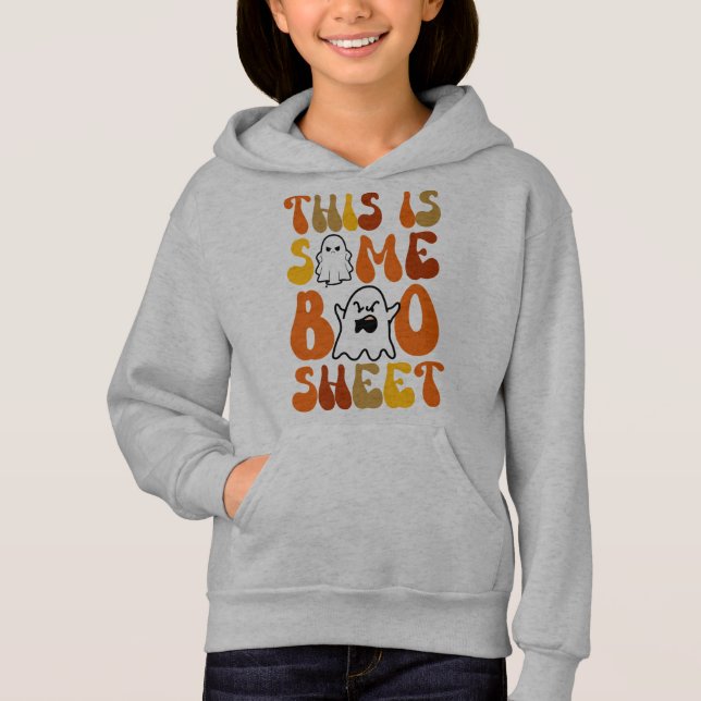 Halloween This Is Some Boo Sheet Retro Vibes Ghost (Front)