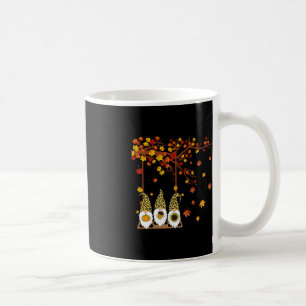 Halloween Three Gnomes Hat Leopard Pumpkin Fall Le Coffee Mug