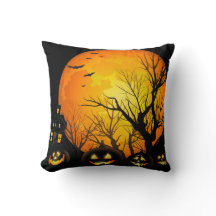 Halloween Throw Pillow