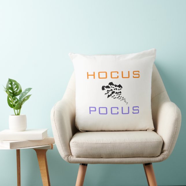 Halloween Throw Pillow (Chair)