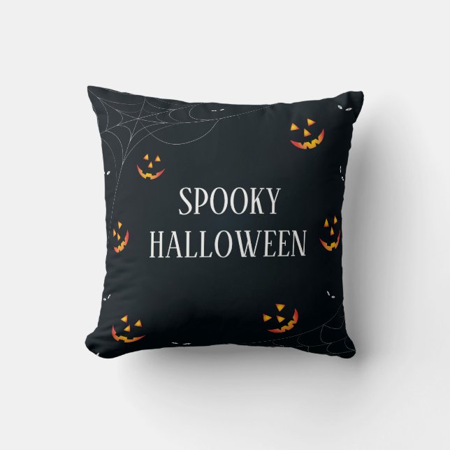 Halloween Throw Pillow (Front)