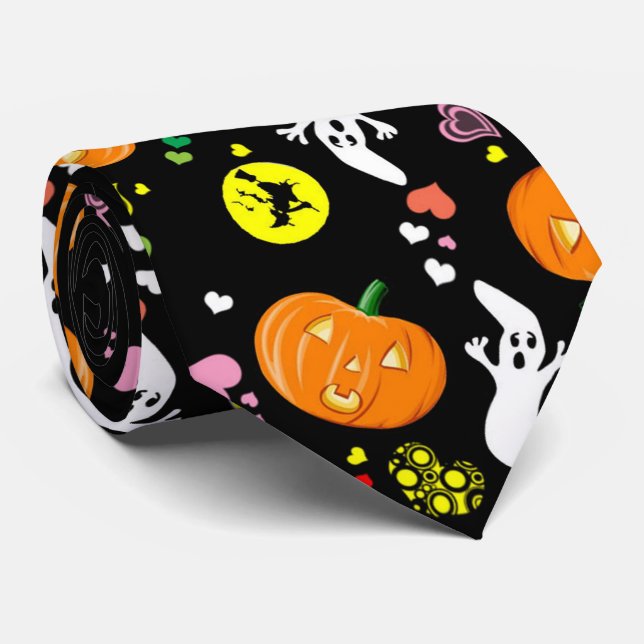 Halloween Tie (Rolled)