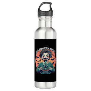 Halloween time, but its actually happy time! 710 ml water bottle