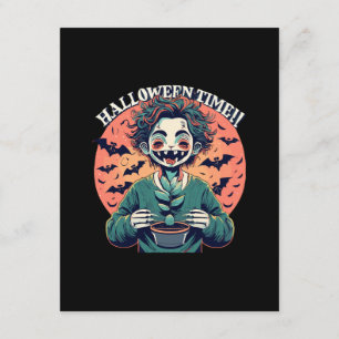 Halloween time, but its actually happy time! enclosure card