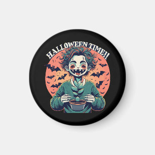 Halloween time, but its actually happy time! magnet