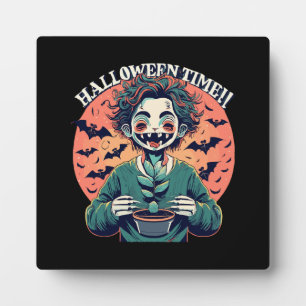 Halloween time, but its actually happy time! plaque