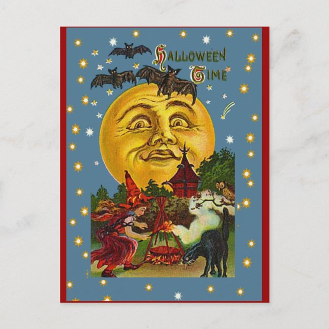 Halloween Time Cards and Postcards (Front)