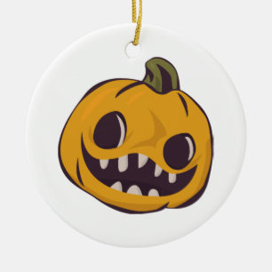 Halloween Time Ceramic Ornament