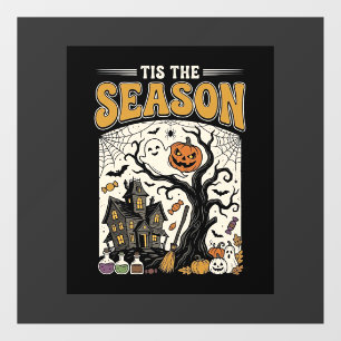 Halloween Tis The Season Haunted House Design_1