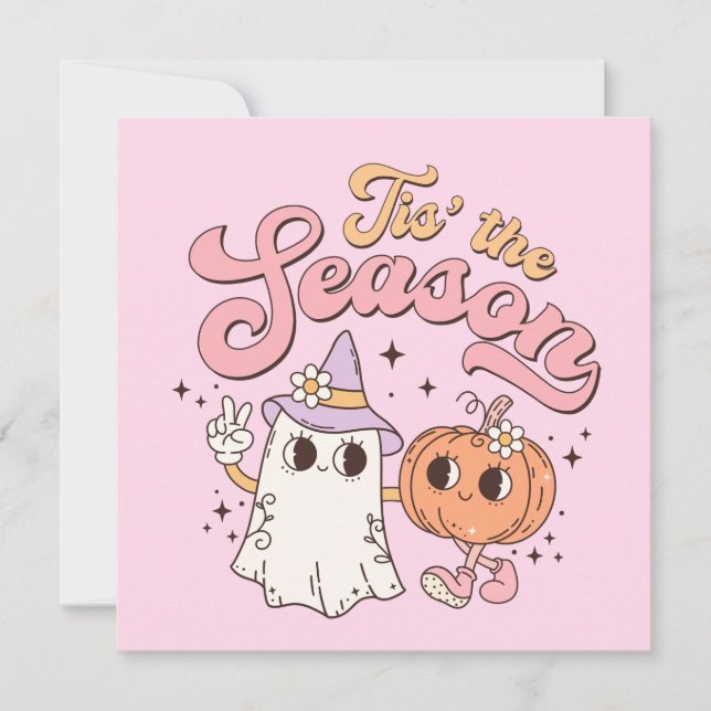 Halloween Tis the Season Invitation (Front)