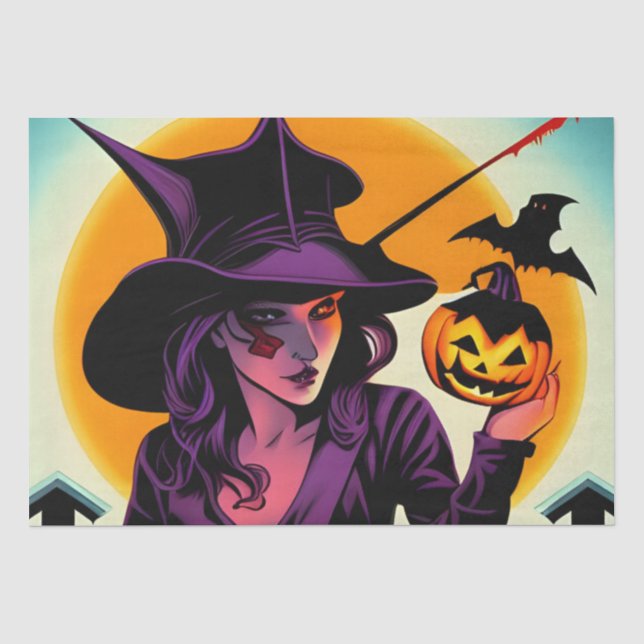 Halloween Tissue Paper (Front)