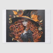 Halloween Tissue Paper, Witch, 
